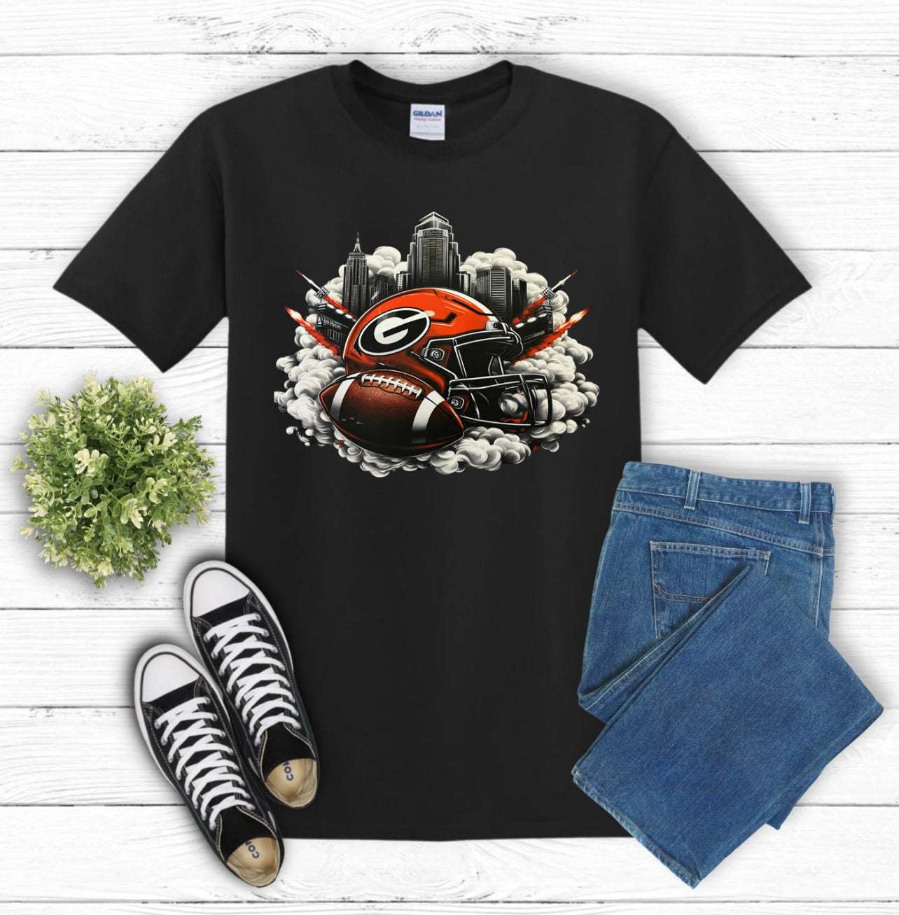 Georgia T-Shirt (black)