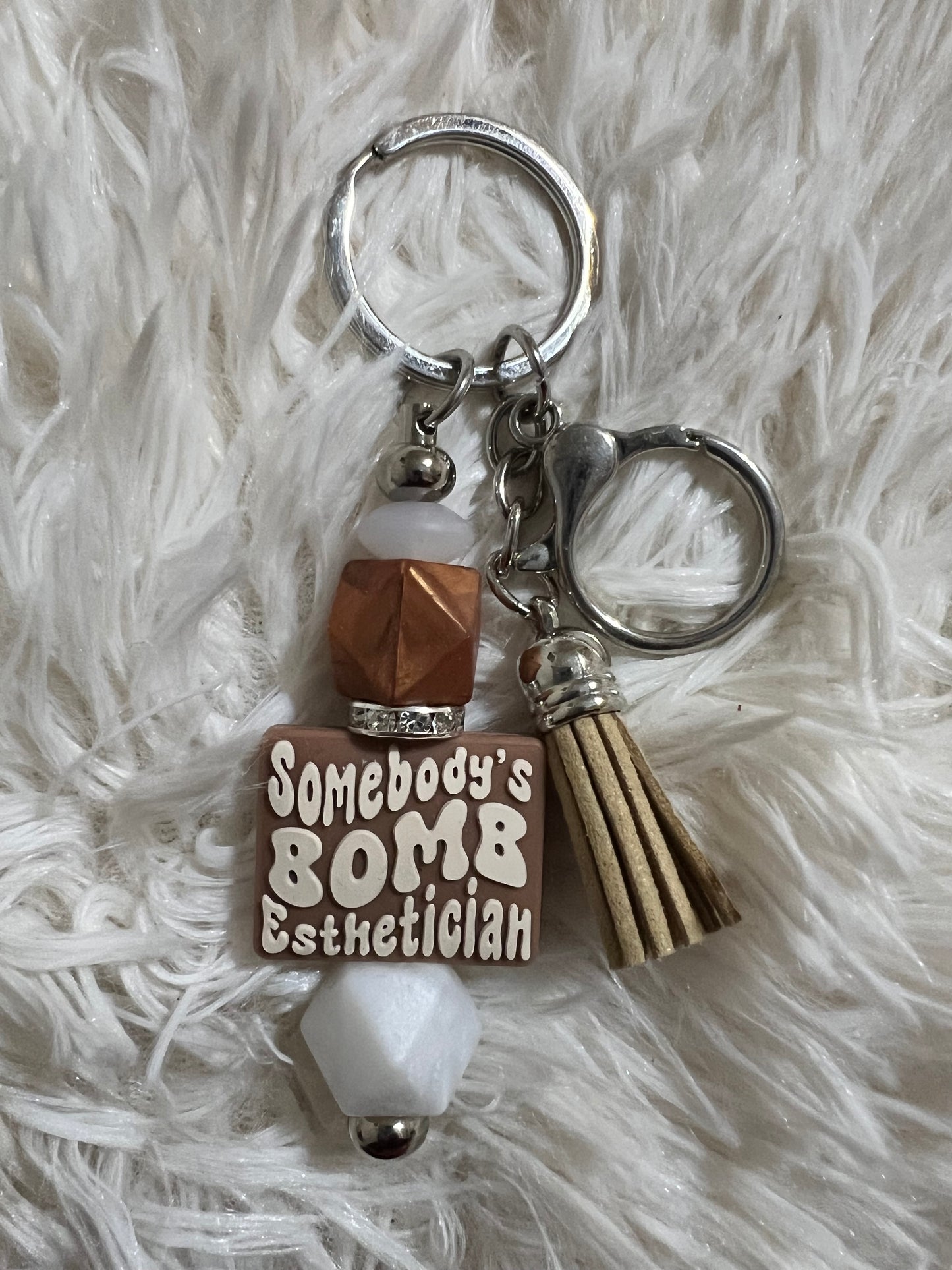 Esthetician Keychain