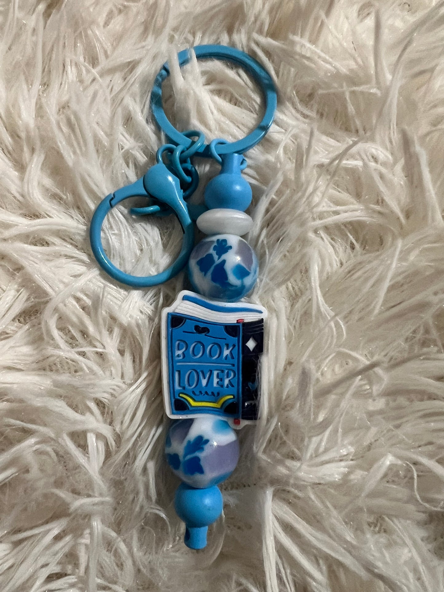 Book Lover Key Chain