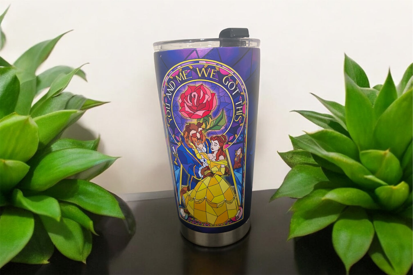 Beauty and the Beast  20oz Thermal Tumbler