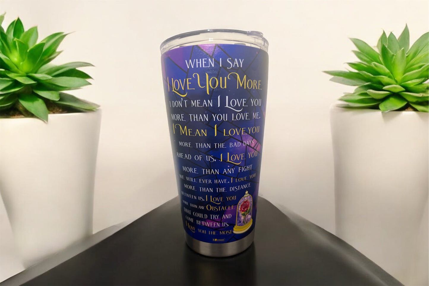 Beauty and the Beast  20oz Thermal Tumbler