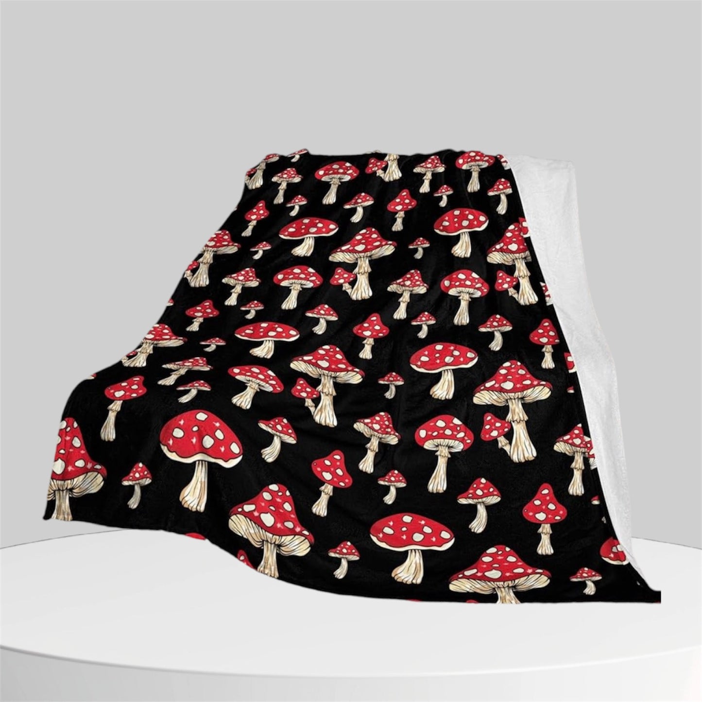 Mushroom Throw Blanket