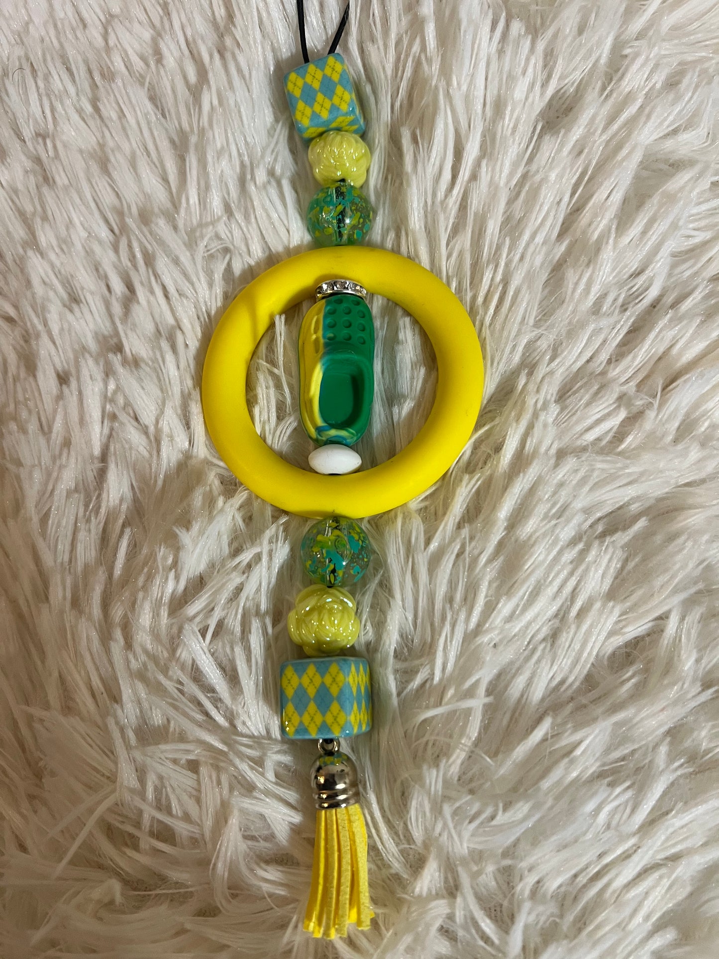 I Love Crocs Car Charm