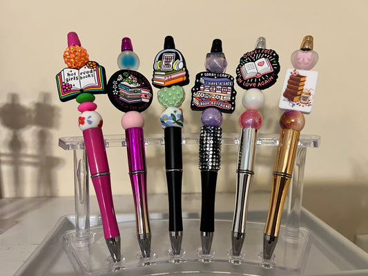 Bookish Beadable Pens