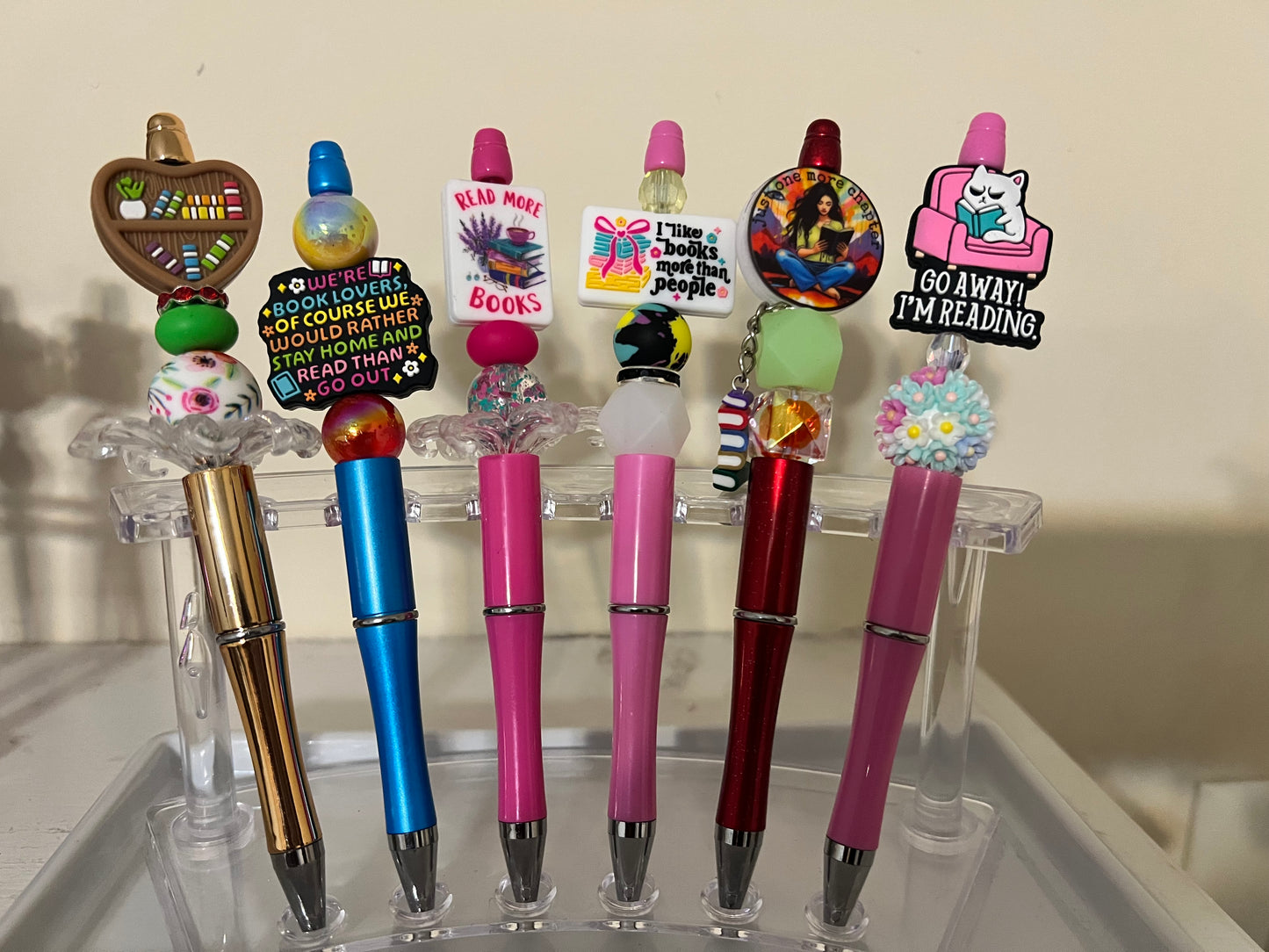 Bookish Beadable Pens