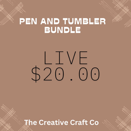Pen and Tumbler Bundle