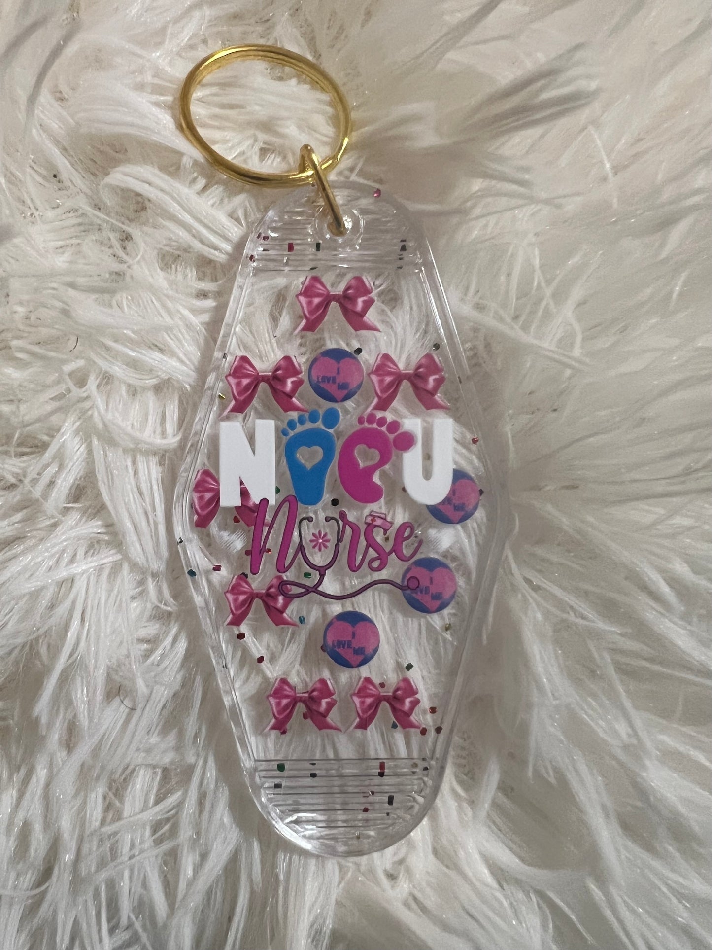 NICU Nurse Key Chain