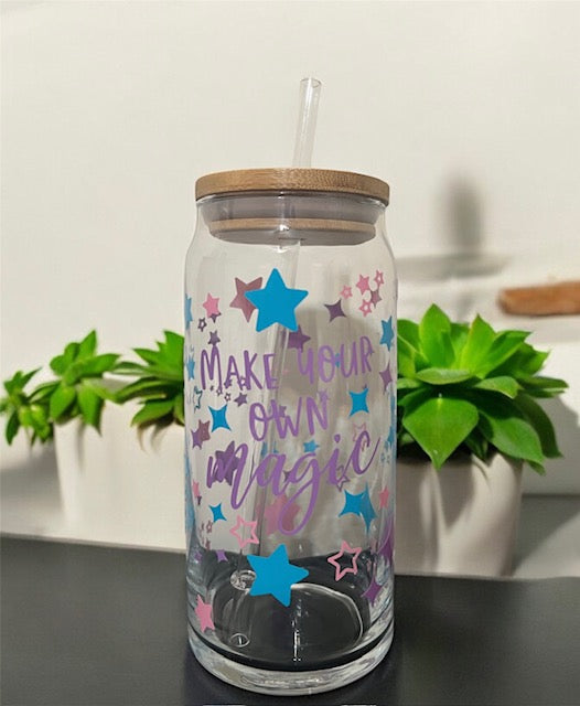 Make Your Own Magic 20oz Glass Tumbler