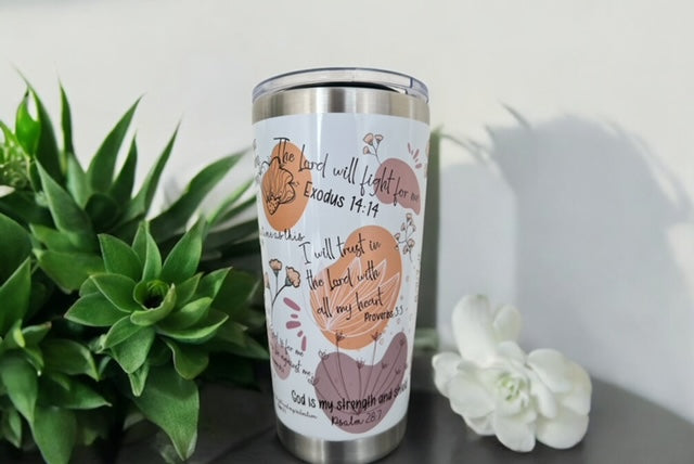 Faith Bible Verses 20 oz Tumbler