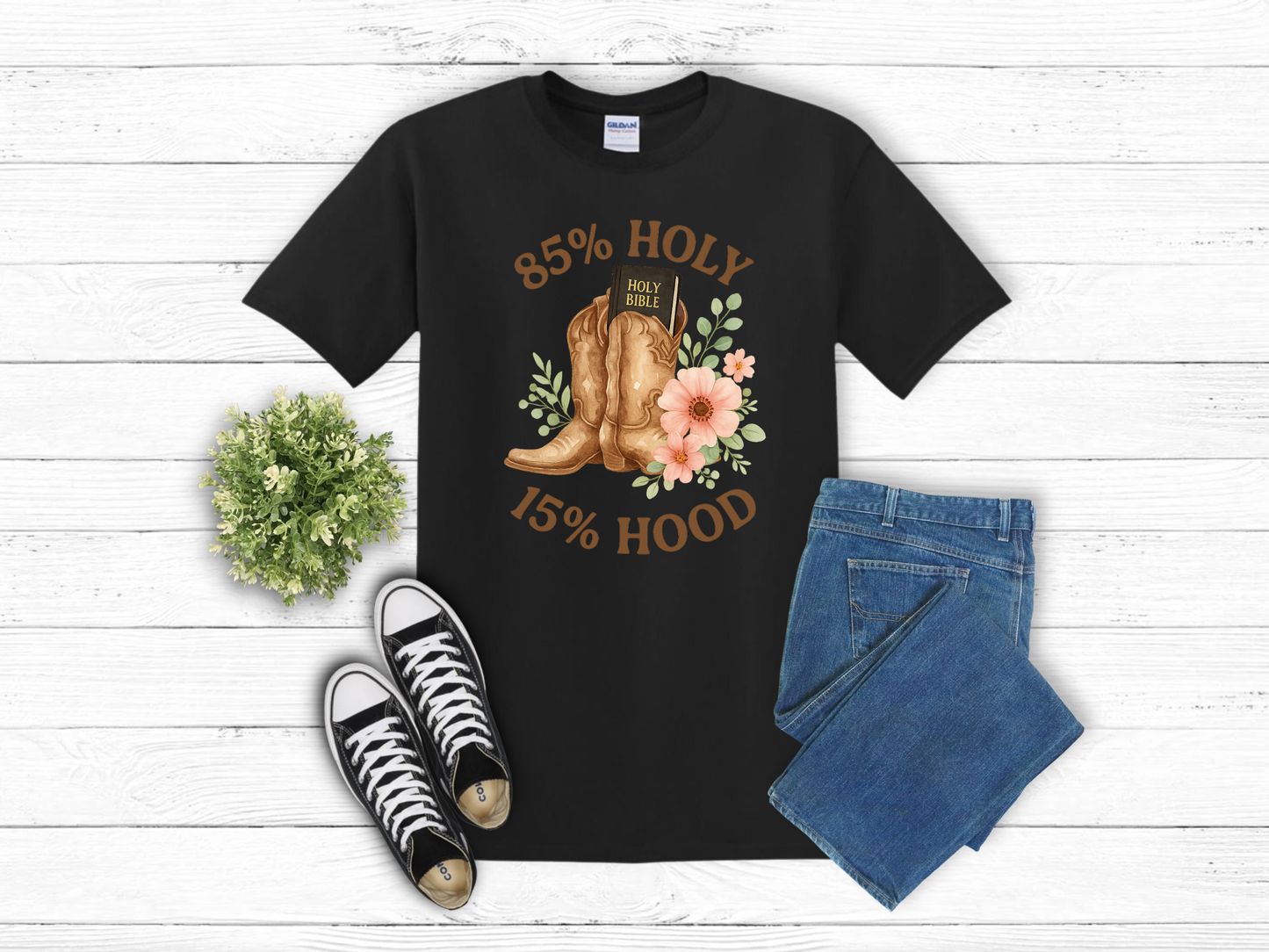 85% Holy 15% Hood T-shirt