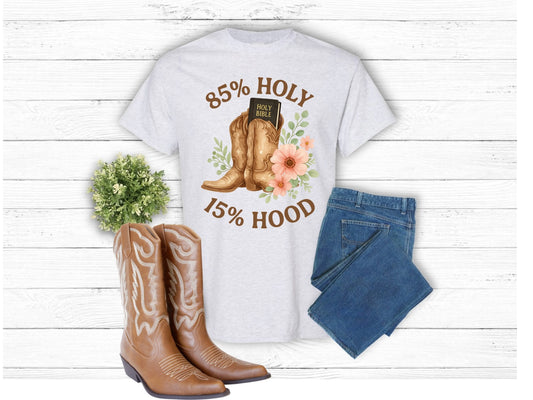85% Holy 15% Hood T-shirt