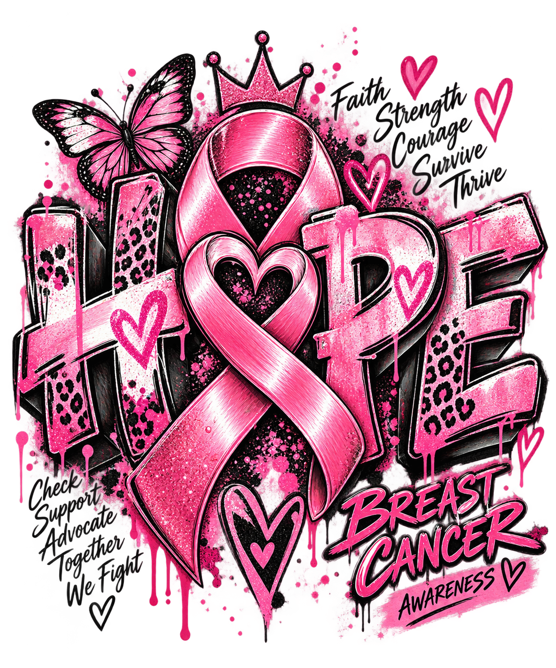 Breast Cancer Awareness Month T-Shirt Collection