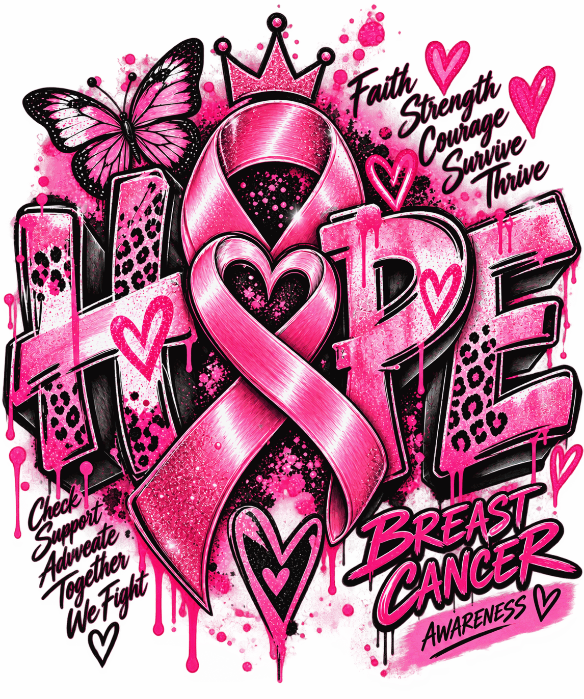 Breast Cancer Awareness Month T-Shirt Collection